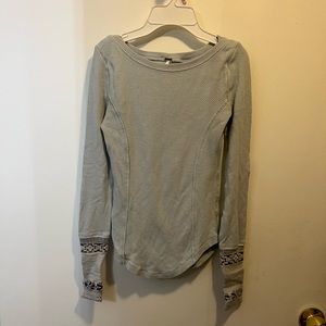 Free People thermal long sleeve